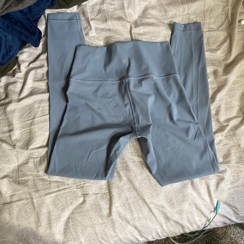 baby blue lululemon leggings